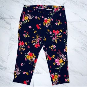 New! Old Navy Pixie Pant 18p Black Floral